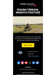 Email Inspiration from Insta360