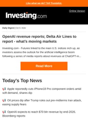 Email Inspiration from Investing.com
