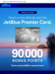 Email Inspiration from JetBlue