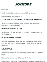 Email Inspiration from JOYMODE