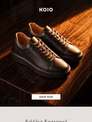 Email Inspiration from KOIO NEW ARRIVAL