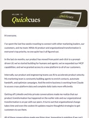 Email Inspiration from Kristen Bryant Smith