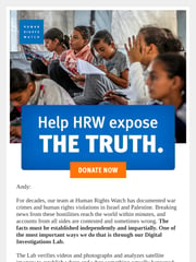 Email Inspiration from Kylee Lorio, Human Rights Watch