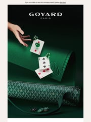 Email Inspiration from La Maison Goyard