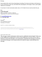 Email Inspiration from Lane Russell