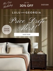 Email Inspiration from Lulu and Georgia