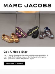 Email Inspiration from MARC JACOBS