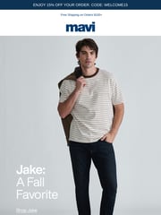 Email Inspiration from Mavi Jeans