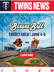 Email Inspiration from Minnesota Twins