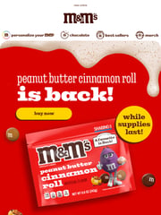 Email Inspiration from M&M'S