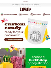 Email Inspiration from M&M'S