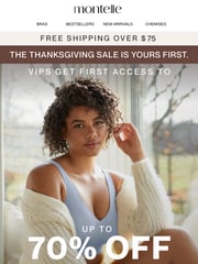 Email Inspiration from Montelle Intimates