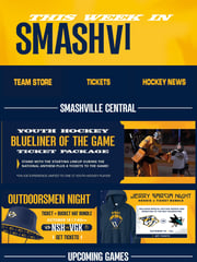 Email Inspiration from Nashville Predators