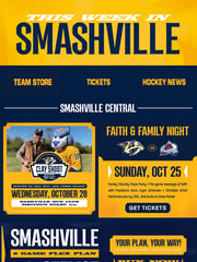 Email Inspiration from Nashville Predators