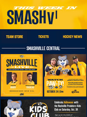 Email Inspiration from Nashville Predators