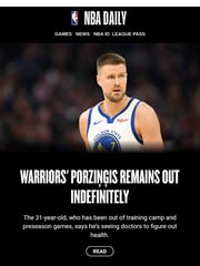 Email Inspiration from NBA