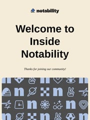 Email Inspiration from Notability