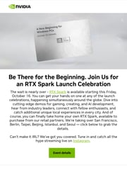 Email Inspiration from NVIDIA
