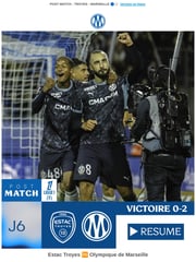 Email Inspiration from Olympique de Marseille