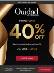 Email Inspiration from Ouidad®