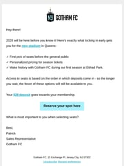 Email Inspiration from Patrick Auld