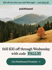 Email Inspiration from Pointhound SALE