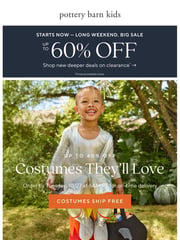Email Inspiration from Pottery Barn Kids