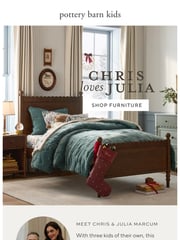 Email Inspiration from Pottery Barn Kids New Arrivals