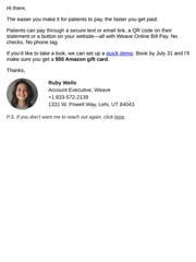 Email Inspiration from Ruby Wells
