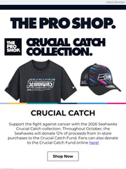 Email Inspiration from Seattle Seahawks
