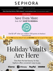 Email Inspiration from Sephora Insider