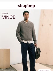 Email Inspiration from Shopbop Men