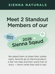 Email Inspiration from Sienna Naturals