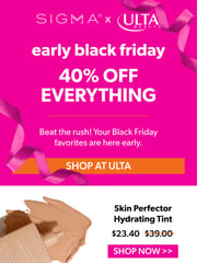 Email Inspiration from Sigma Beauty