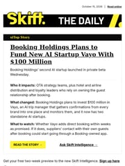 Email Inspiration from Skift Newsletters