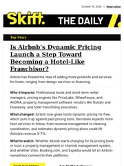 Email Inspiration from Skift Newsletters
