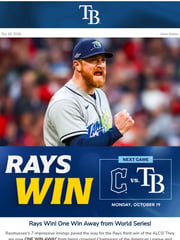 Email Inspiration from Tampa Bay Rays