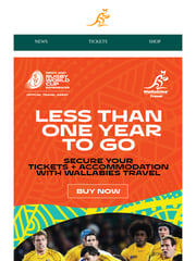 Email Inspiration from Team Rugby
