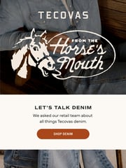 Email Inspiration from Tecovas