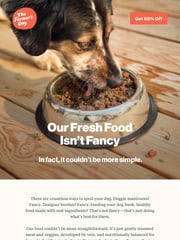 Email Inspiration from The Farmer’s Dog