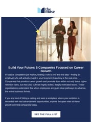 Email Inspiration from The Muse