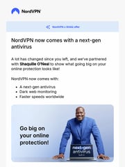Email Inspiration from The NordVPN team