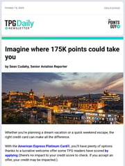 Email Inspiration from The Points Guy