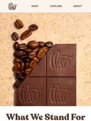 Email Inspiration from Theo Chocolate