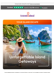 Email Inspiration from Travelodeal