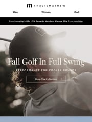 Email Inspiration from TravisMathew