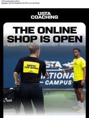 Email Inspiration from USTA Coaching