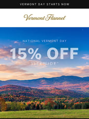 Email Inspiration from Vermont Flannel