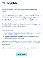 Email Inspiration from Veronica Best