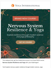 Email Inspiration from Yoga International